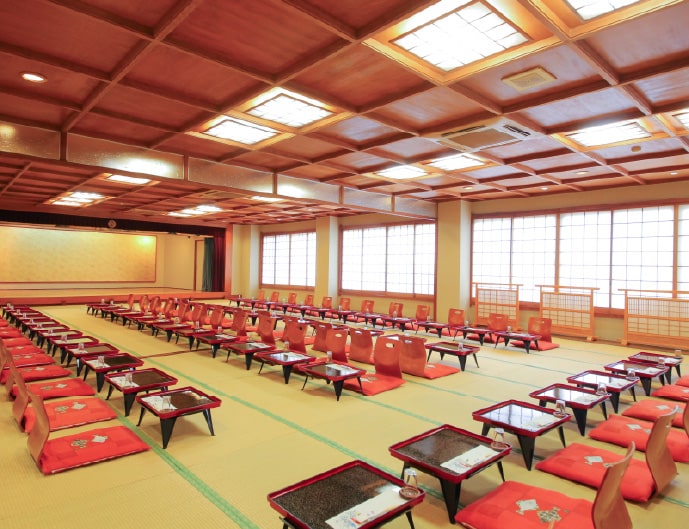 大小、個室宴会場完備