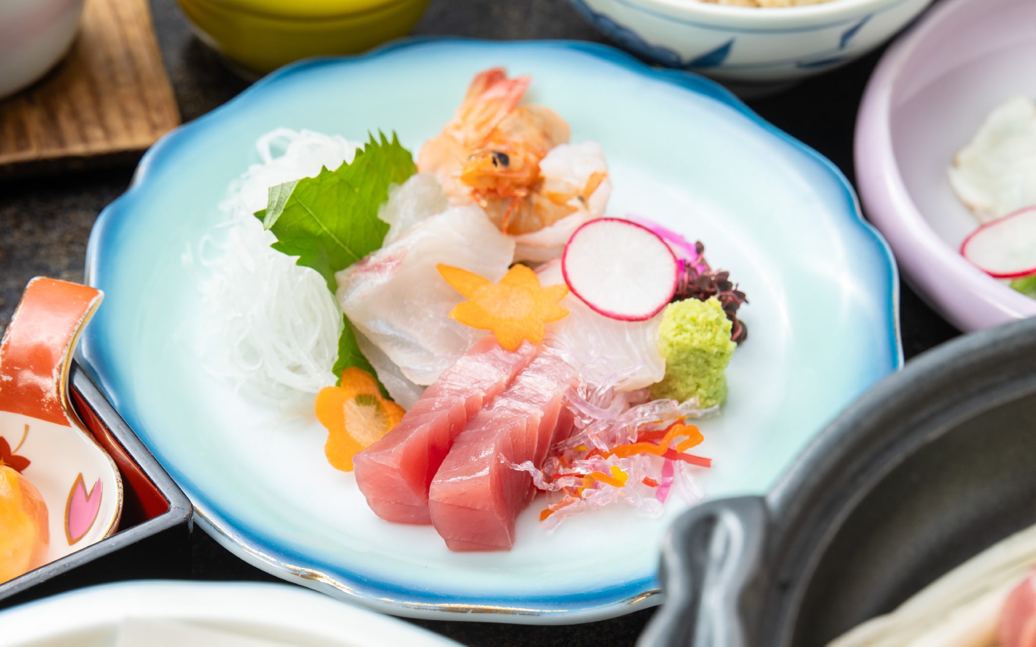 地どり尽し会席