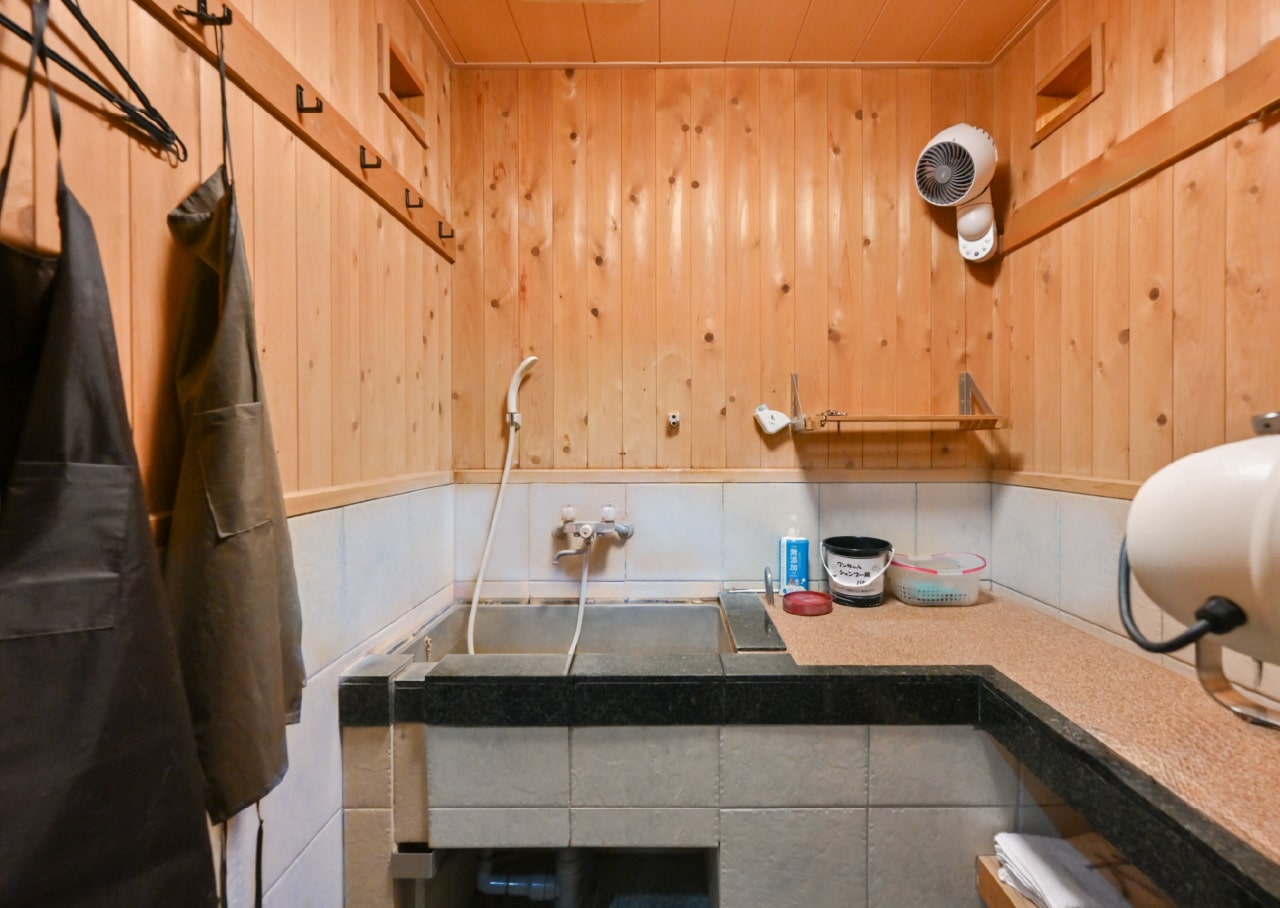 ペット専用温泉「わんこの湯」