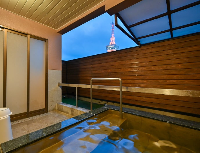 客室露天風呂