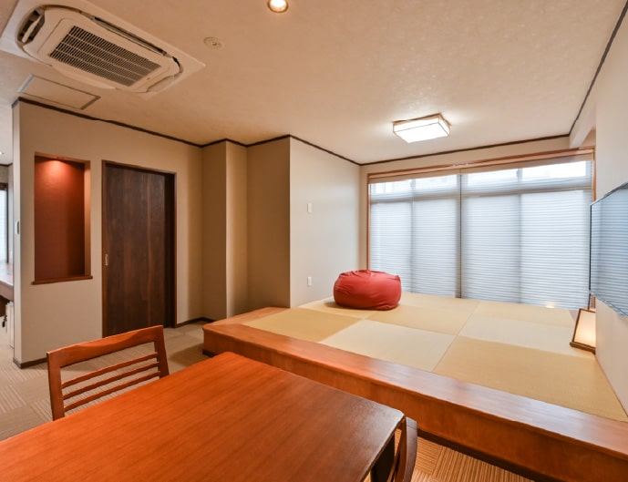 4.5畳の小上がり