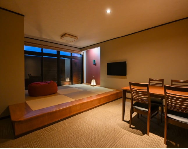 露天風呂付き和洋室［ペット不可］